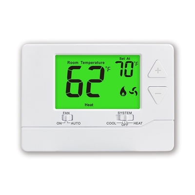 Termostato per pompa di calore non programmabile per la casa fino a 2 stadi di riscaldamento e 2 di raffreddamento STN3002